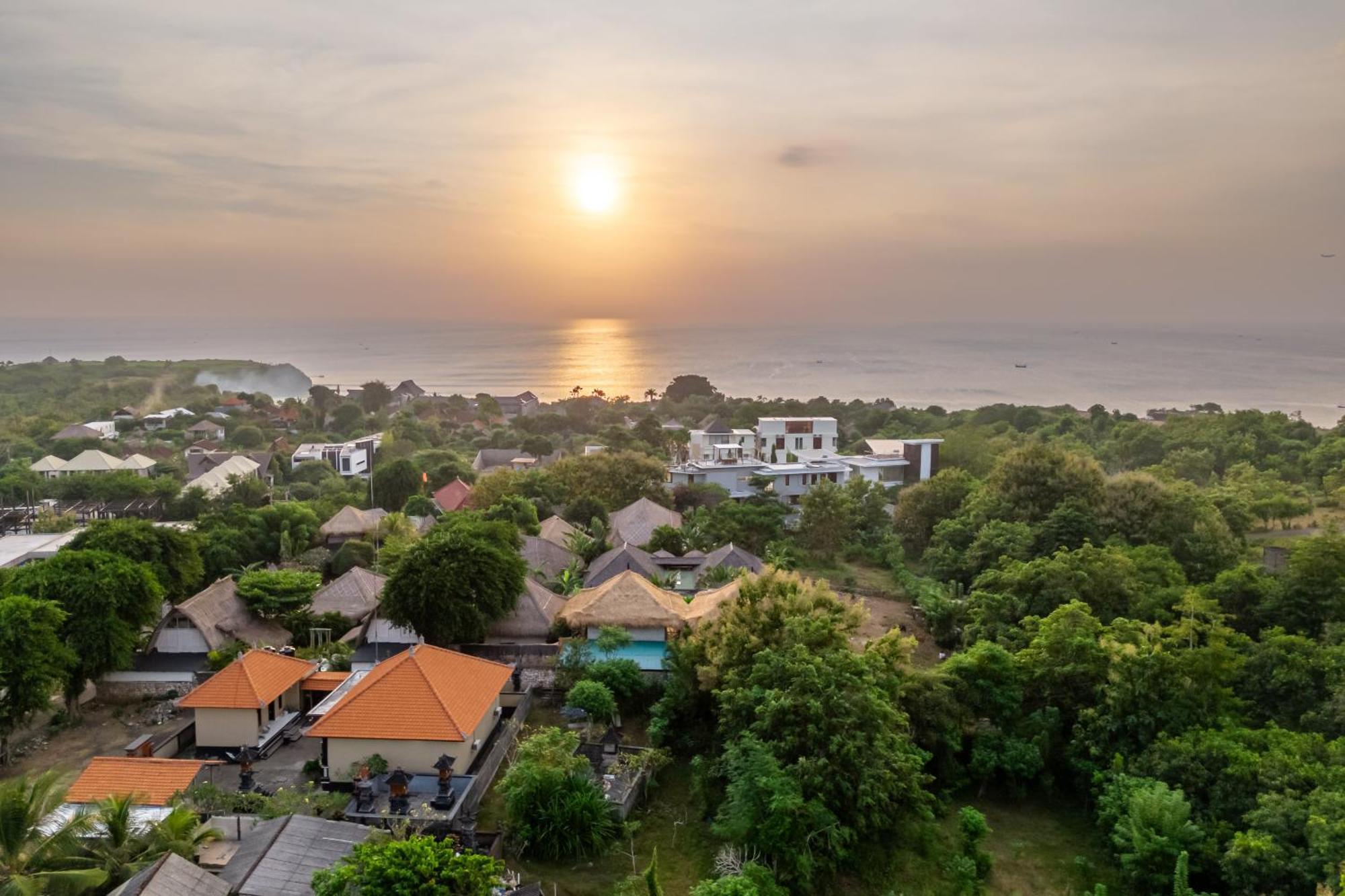 ג'ימבאראן Balangan Beach Villa Idaman Bungalows מראה חיצוני תמונה