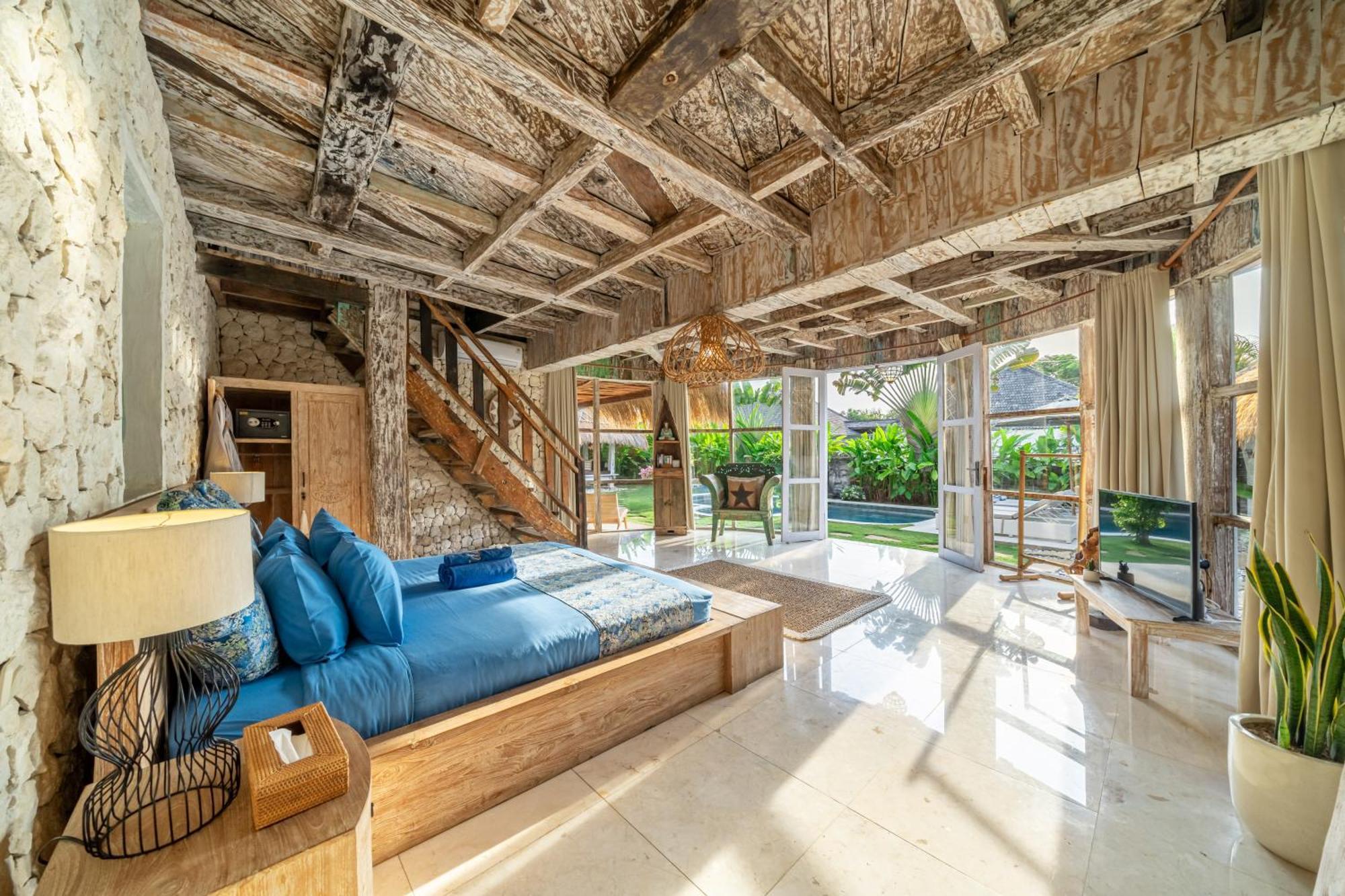 ג'ימבאראן Balangan Beach Villa Idaman Bungalows מראה חיצוני תמונה