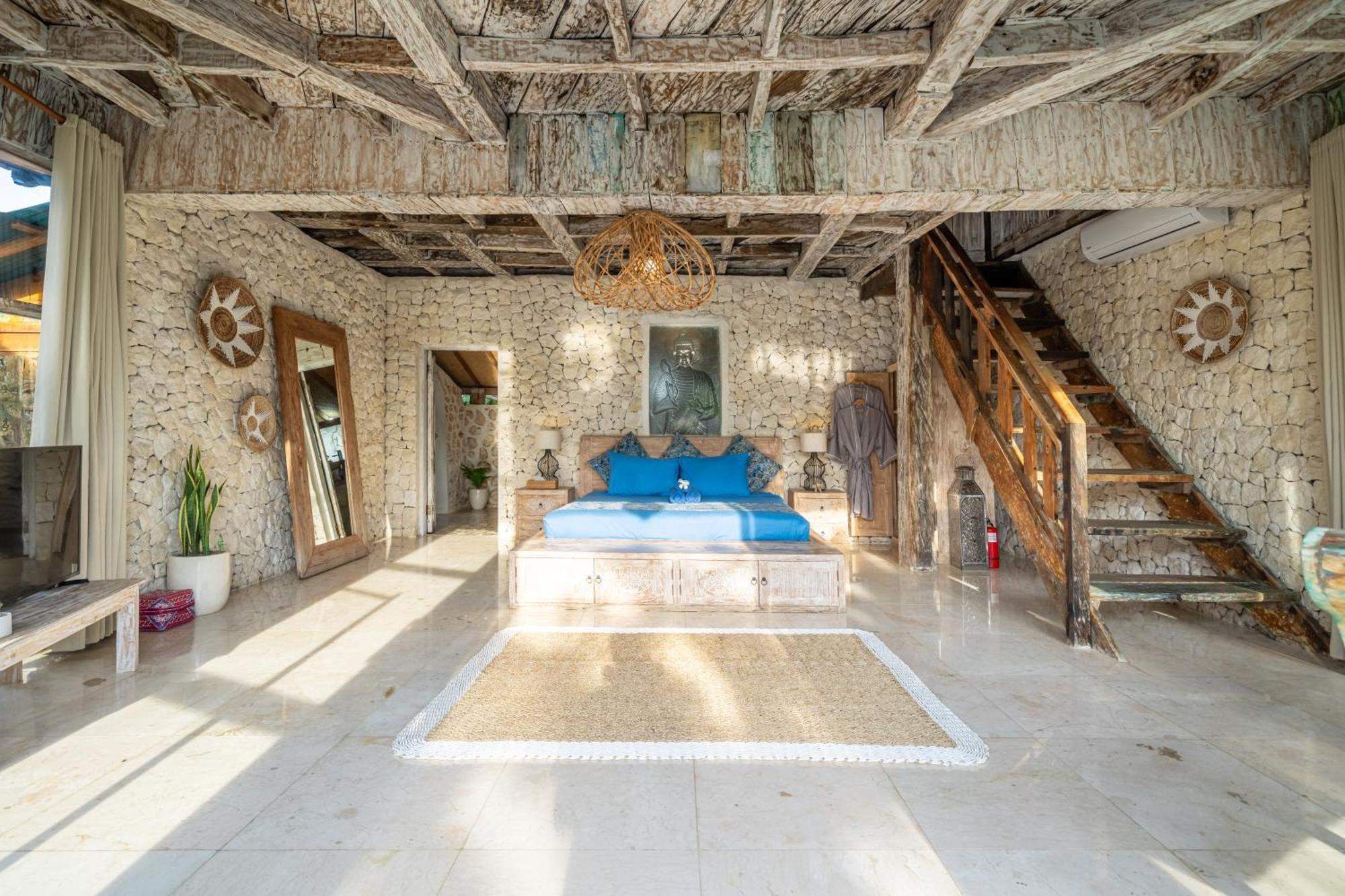 ג'ימבאראן Balangan Beach Villa Idaman Bungalows מראה חיצוני תמונה