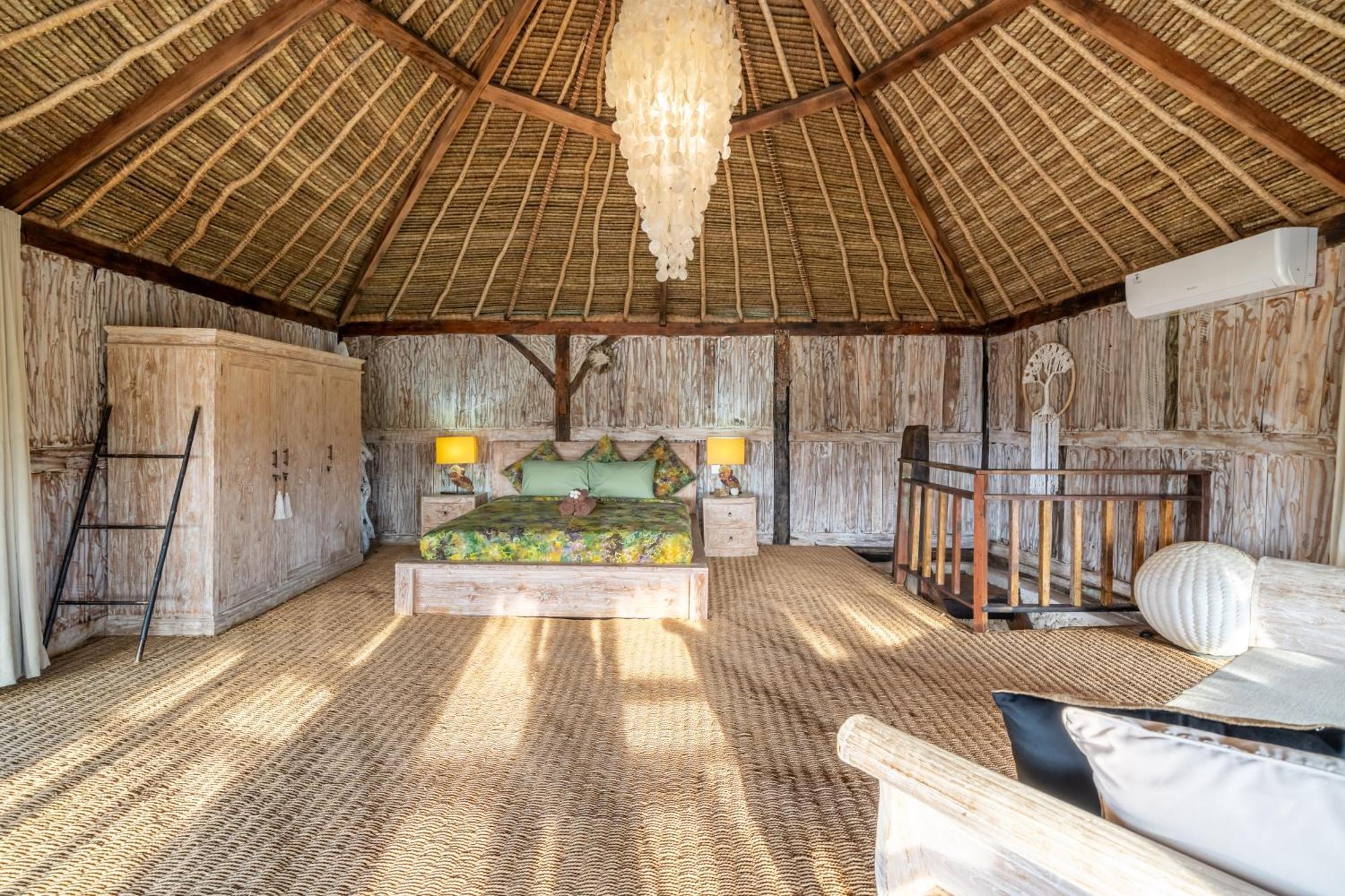 ג'ימבאראן Balangan Beach Villa Idaman Bungalows מראה חיצוני תמונה